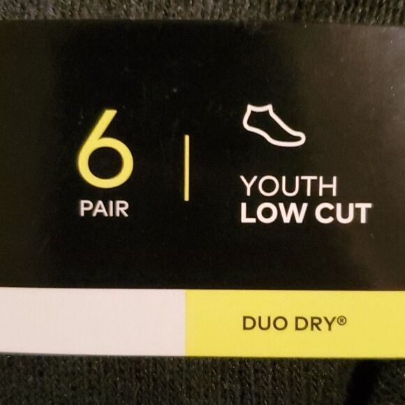 (2) packs of 6 c9 champion low cut youth socks - Picture 5 of 6